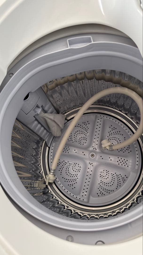 【お値下げ中】SHARP ES-GE7F 7kg 縦型洗濯機 本体 ホワイト