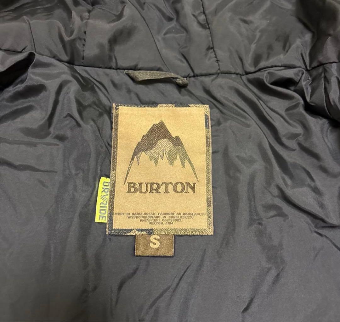 値下げ　バートン　BURTON スノボウェア　メンズ上S下M