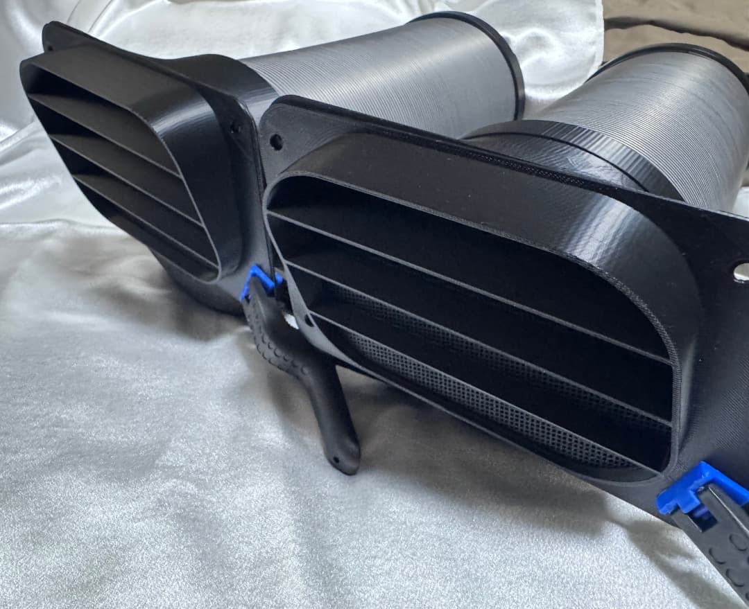 エコフローEcoFlow WAVE2専用ダクト取付用パーツセット 運転席ドア用