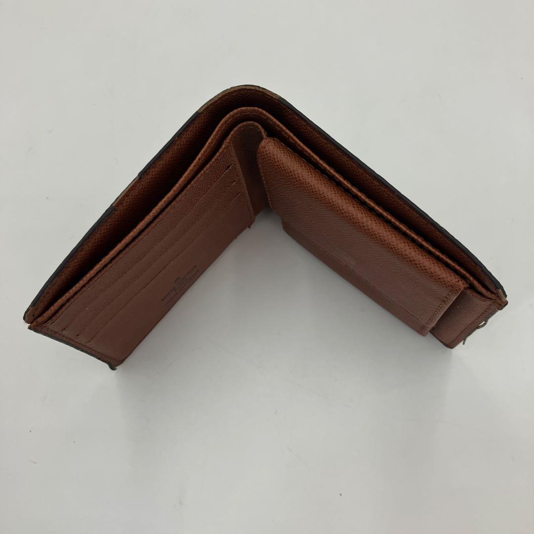 ルイヴィトン ポルトフォイユマルコ モノグラム 二つ折り財布