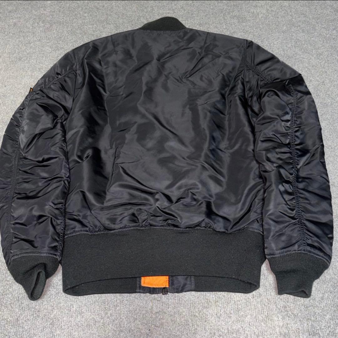 【極美品✨】【90s】ALPHA INDUSTRIE ma-1 ブラック L