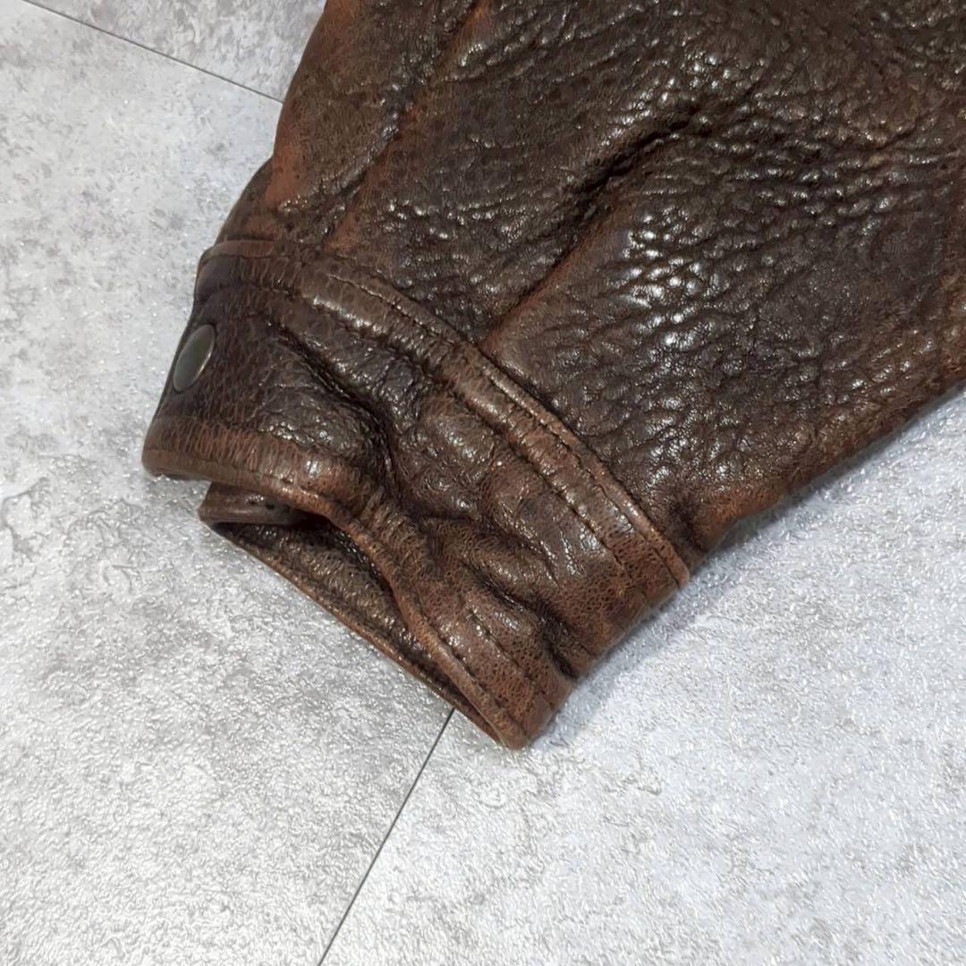 【archive】Wind Armor ラムレザー フライトジャケット 短丈 S