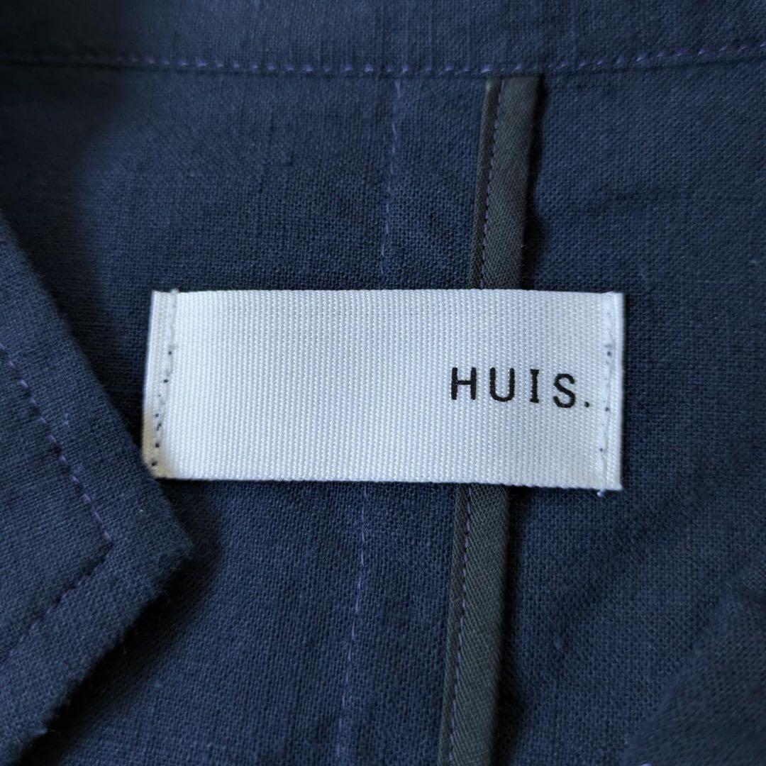 HUIS./遠州織物　306 やわらかシーチングコットンアトリエコート　Free