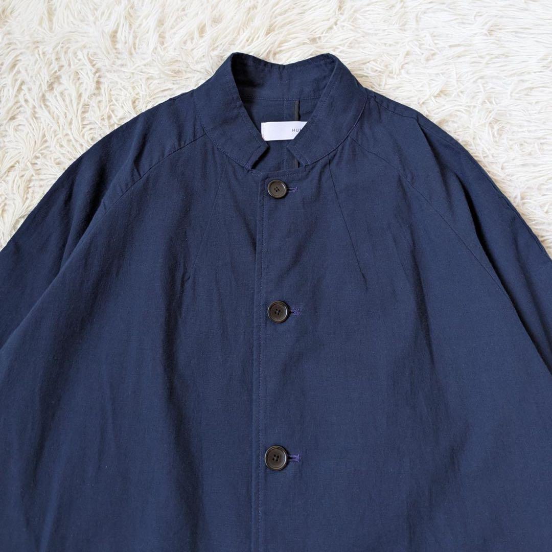 HUIS./遠州織物　306 やわらかシーチングコットンアトリエコート　Free