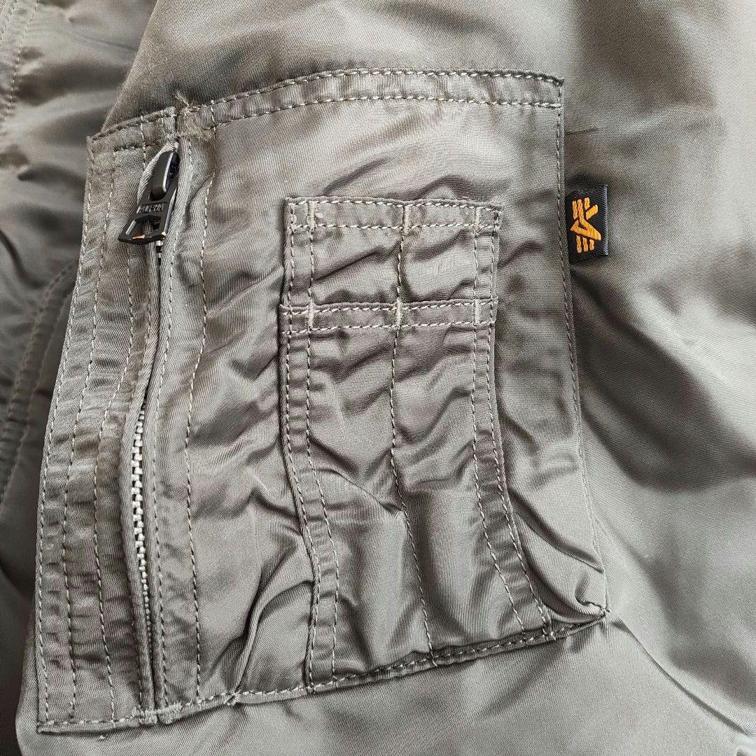 ALPHA /アルファ　フライトジャケット CWU-45CP M グレー