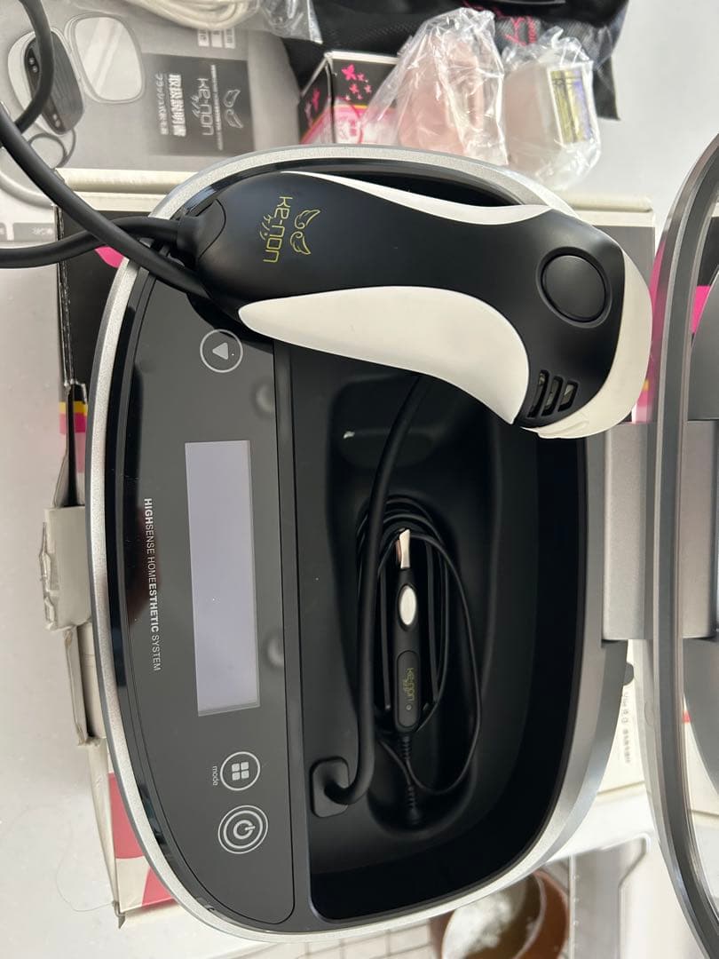 ケノン　脱毛器　ver8.0 カートリッジ3種付き