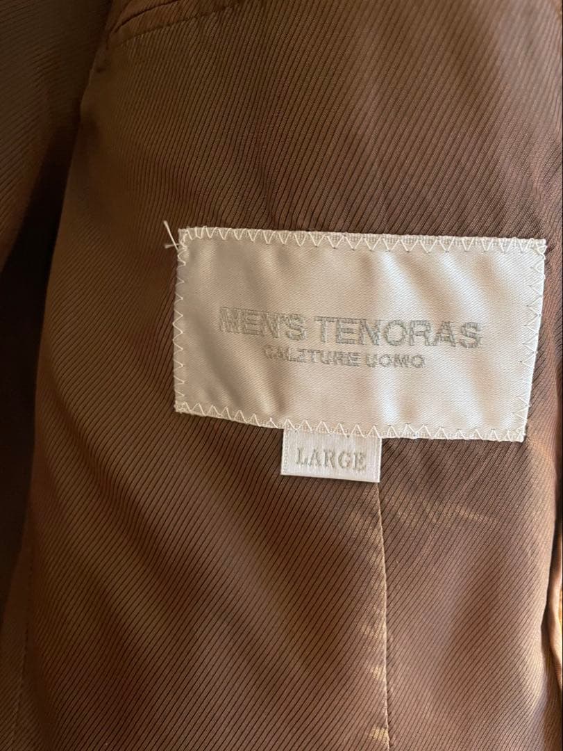 希少✨MENS TENORAS ロングコート Lサイズ