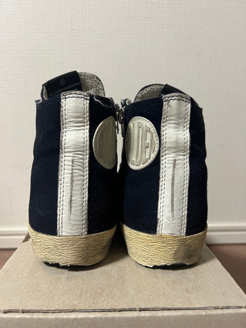 GGDB francy ネイビー ハイカットスニーカー