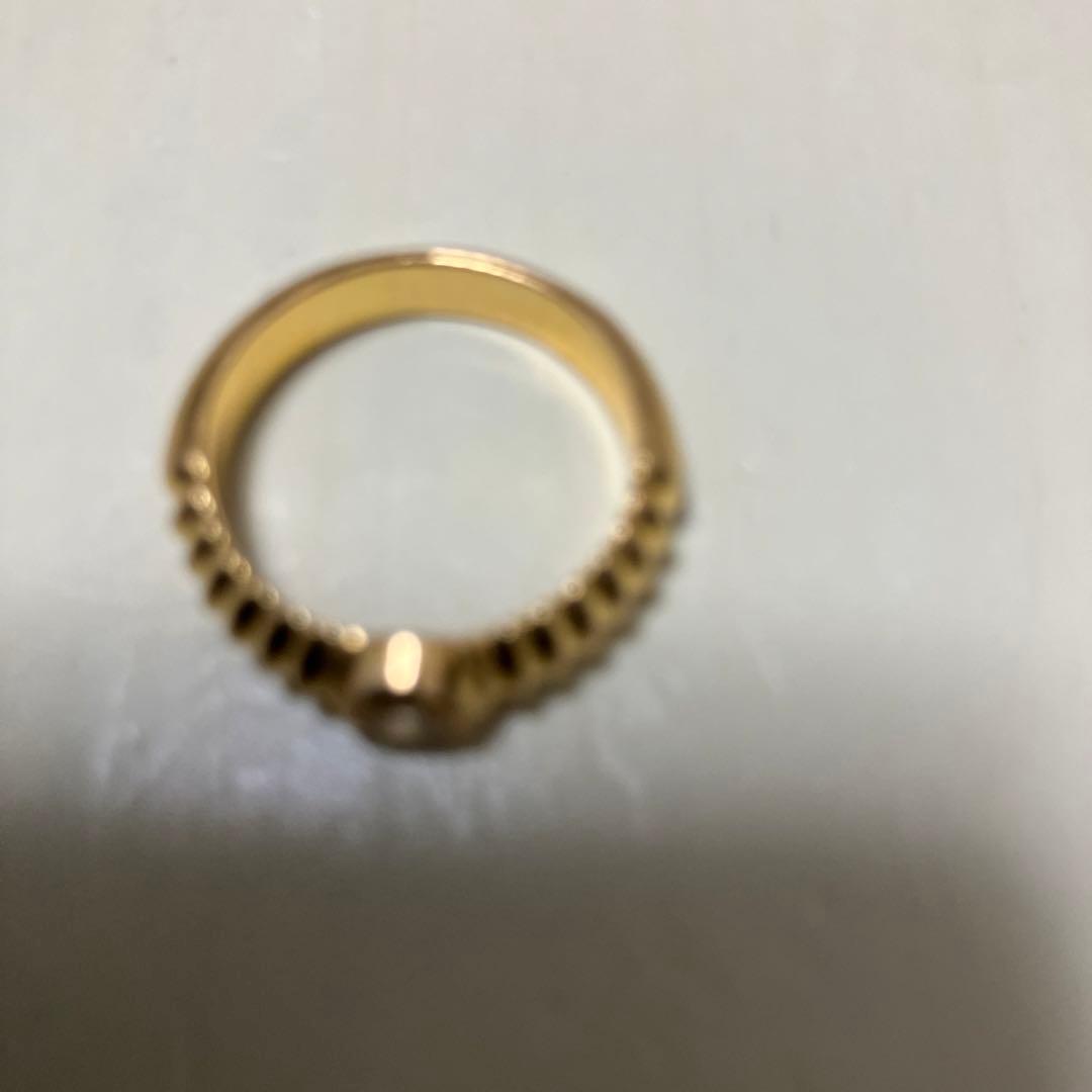 18金ダイヤリング