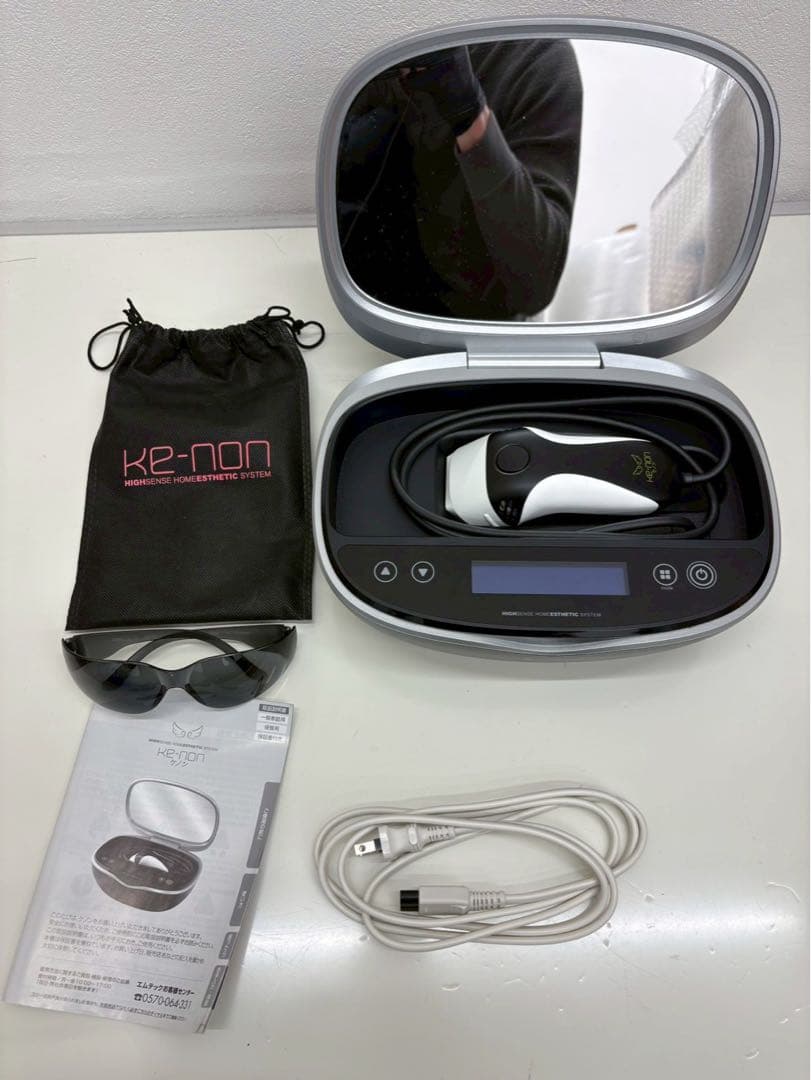 ケノン Ver.8.7J NIPL-2080 2024年製 家庭用脱毛器 極美品