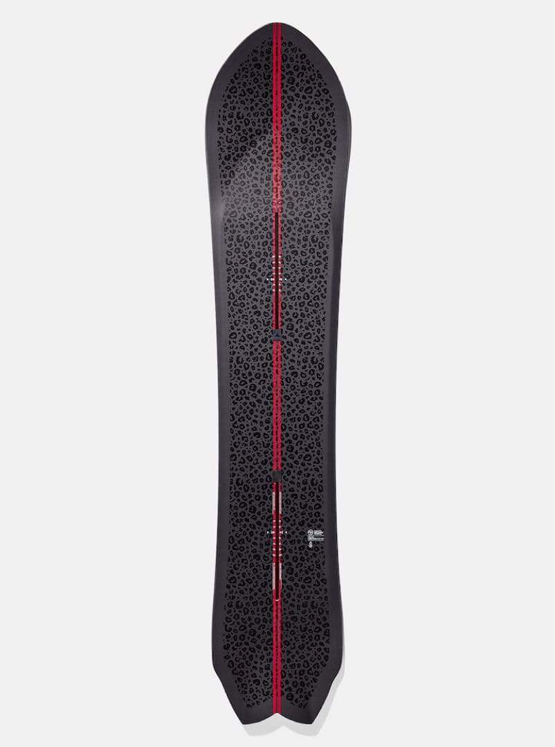 Burton 3D フィッシュ ディレクショナル Flat Top スノーボード
