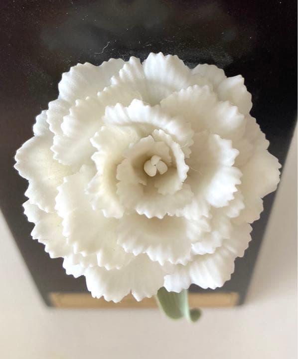 リヤドロ　＃5184 ホワイトカーネーション　リアドロ