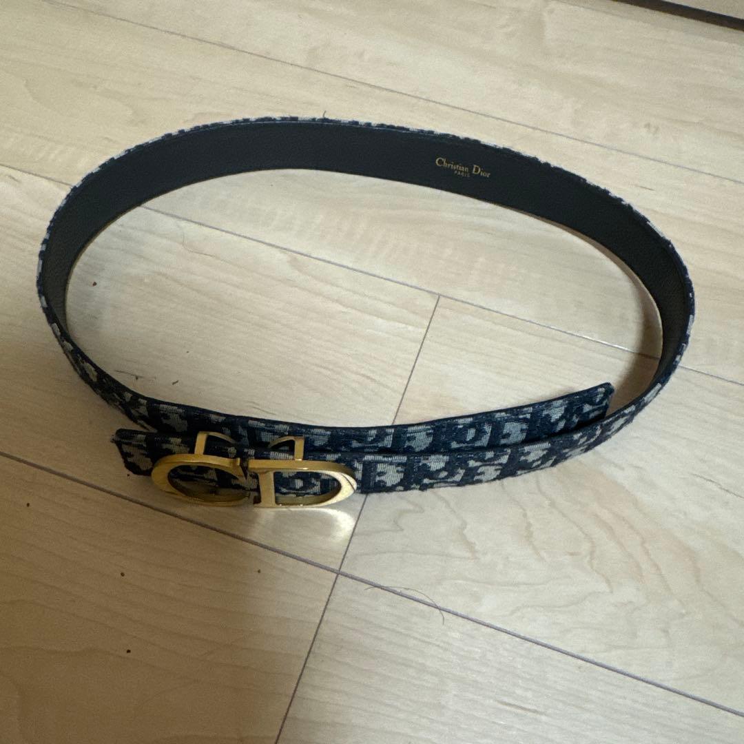 雪*様 Christian Dior ロゴ入りベルト