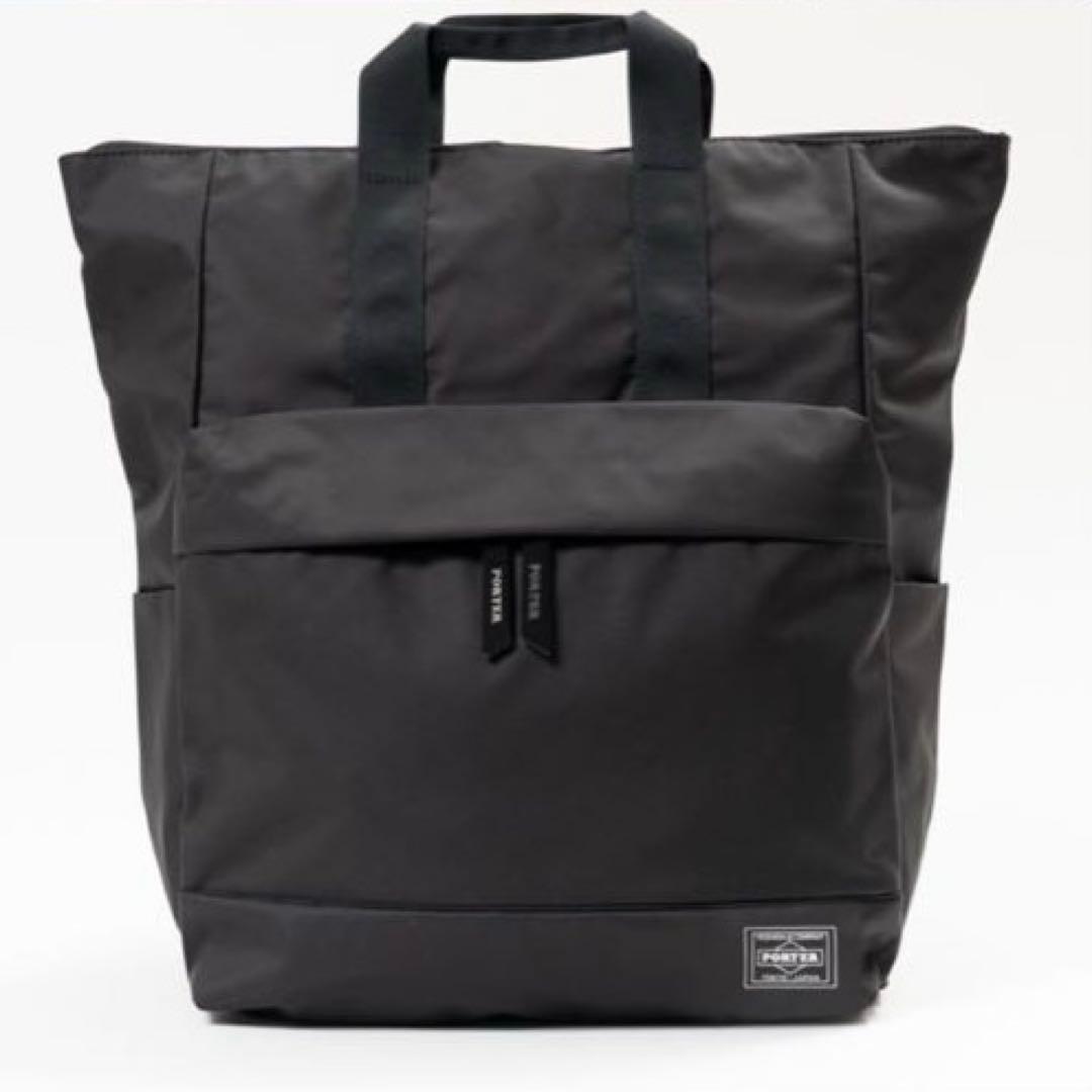 PORTER ムース 2WAYデイパック リュック　(L) 黒
