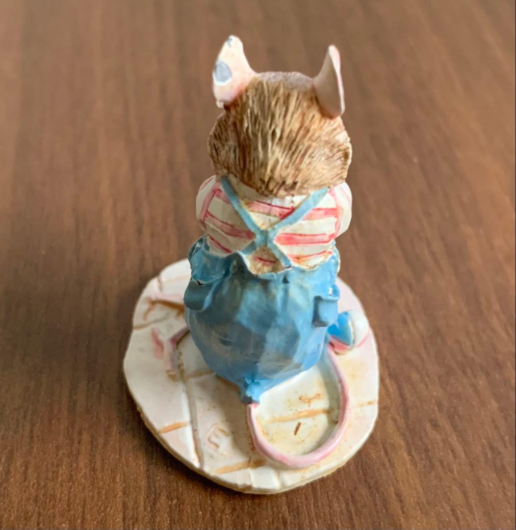 ブランブリーヘッジ プリムローズ とウィルフレッド ピューター製フィギュア 置物