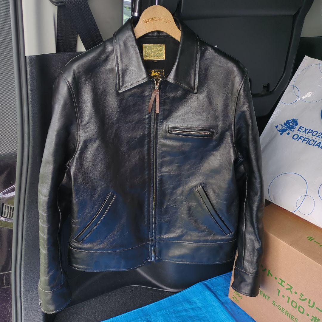 30s レザースポーツジャケットNELSON/THE REAL McCOY'S