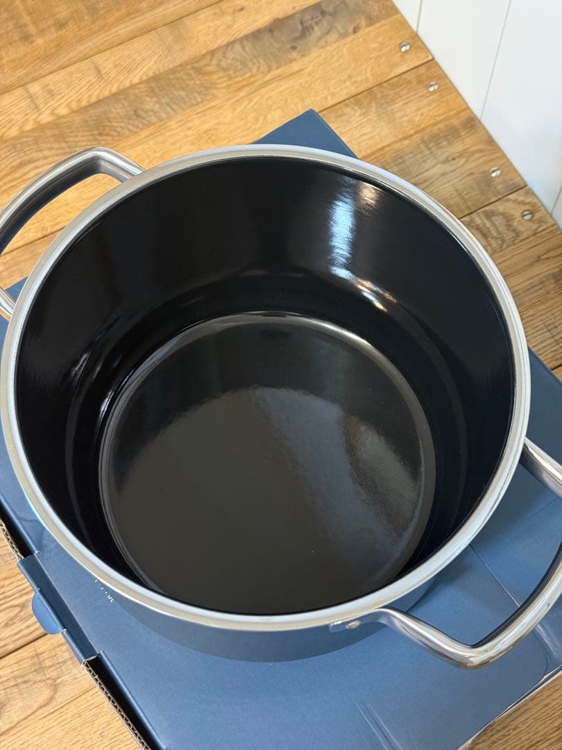 新品 フュージョンテック ミネラル ハイキャセロール 20cm BL