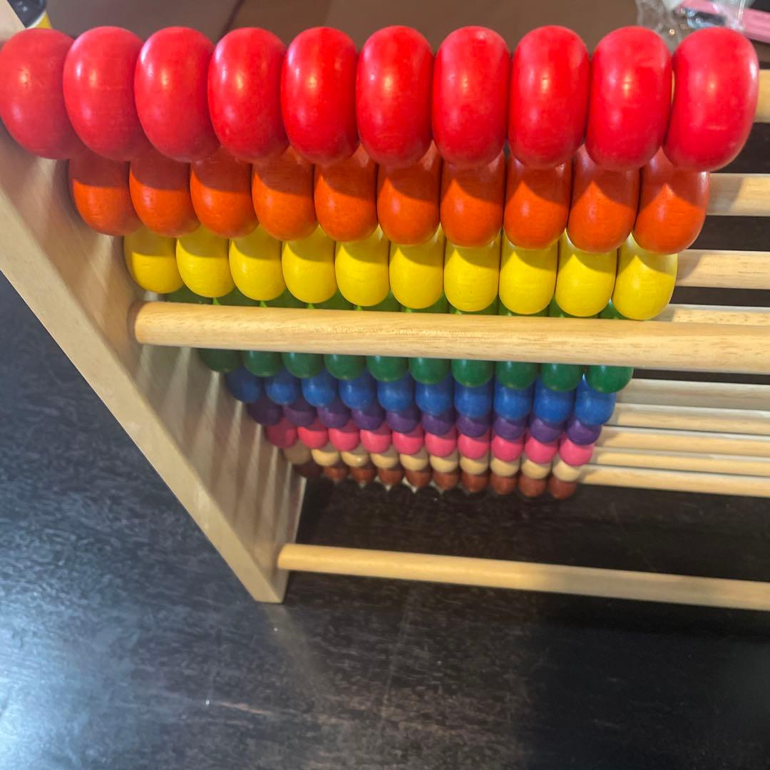 ボイラ　レインボーアバカス　100玉そろばん