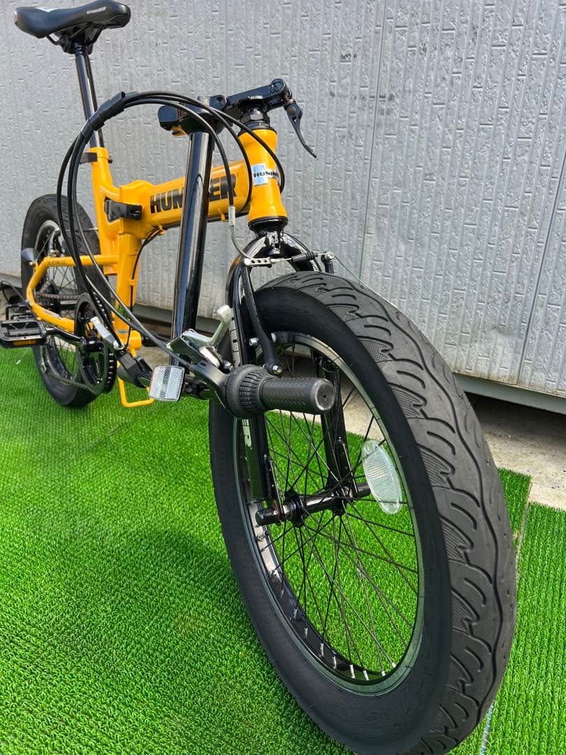 HUMMER 折りたたみ自転車 20インチ 6変速