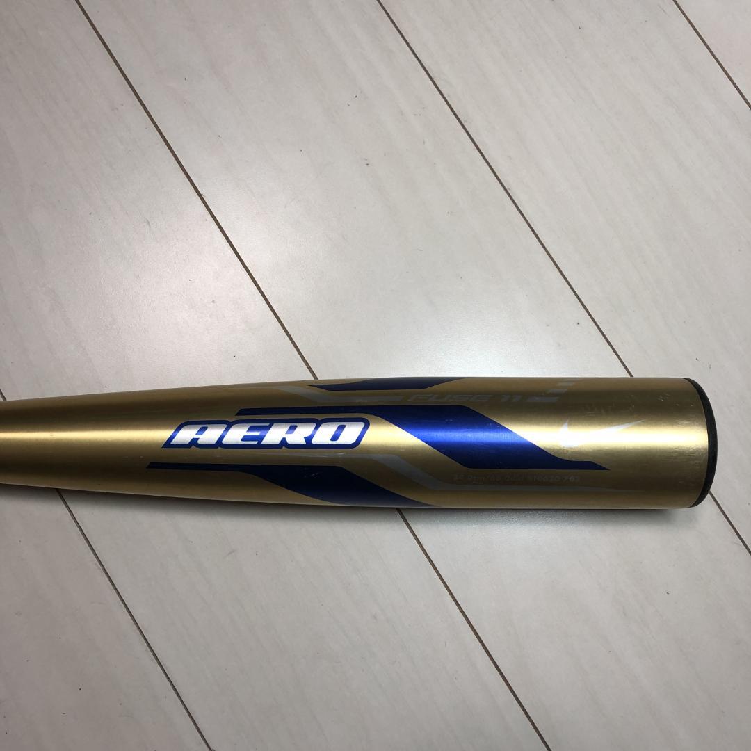 ナイキNIKEaero fuse11軟式用金属バット84cm6.8DIA720g