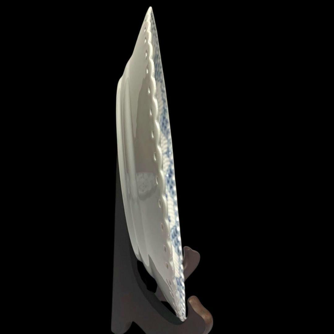 ロイヤルコペンハーゲン ブルーフルーテッド フルレース プレート 3枚セット