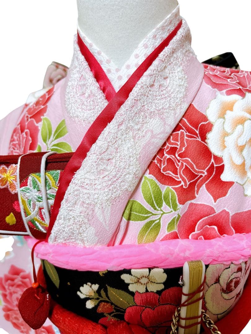 姫系フルセット♡七五三　7歳　女の子　一式　ピンク　ブランド