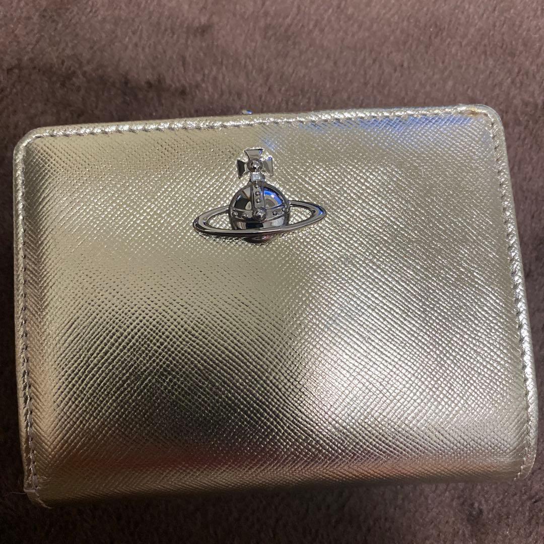 Vivienne Westwood ゴールド 二つ折り財布