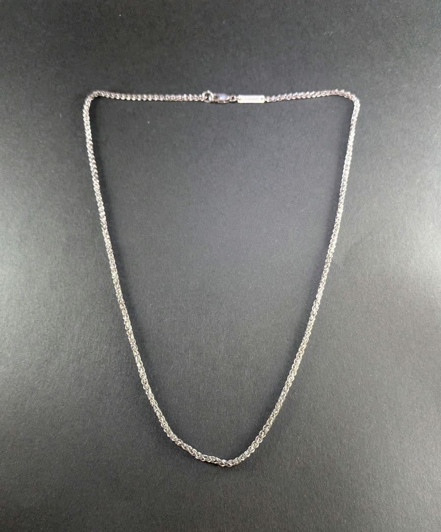 トムウッド　SPIKE チェーンネックレス　18inches