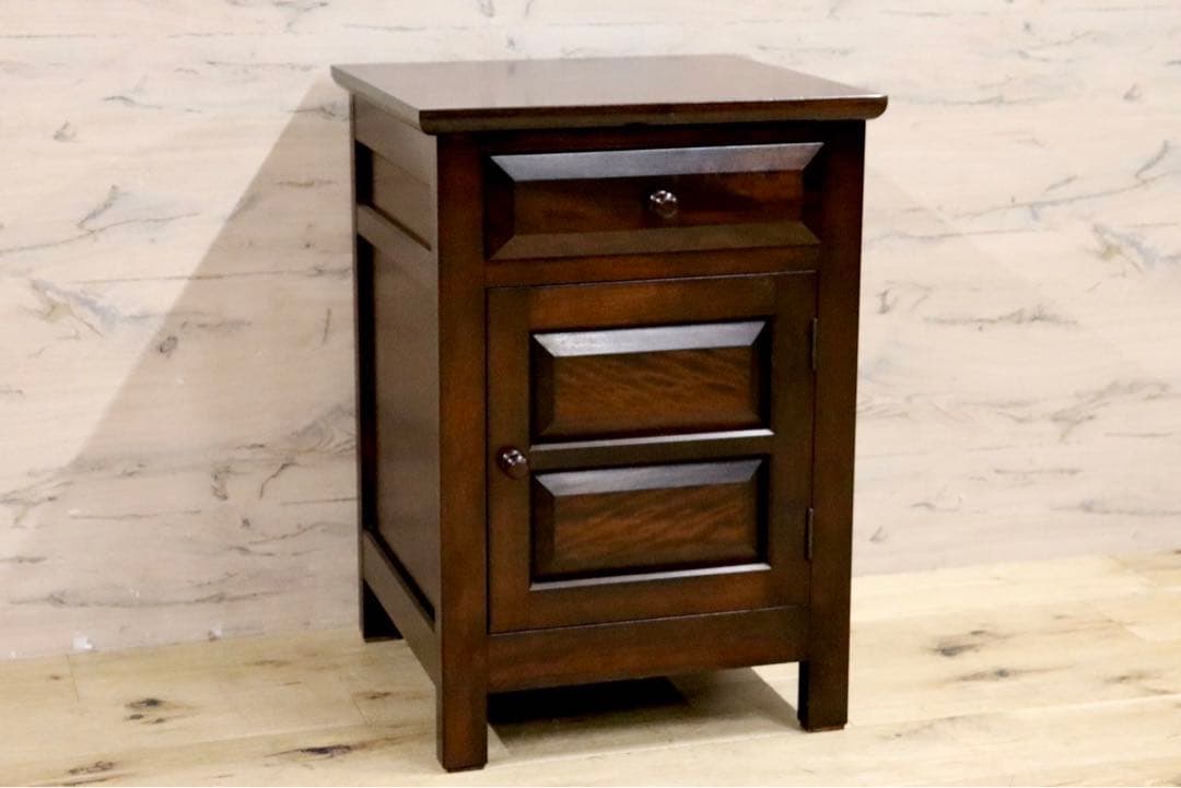 GMIS23B○松本民芸家具 電話台 チェスト リビング収納 引出し 収納