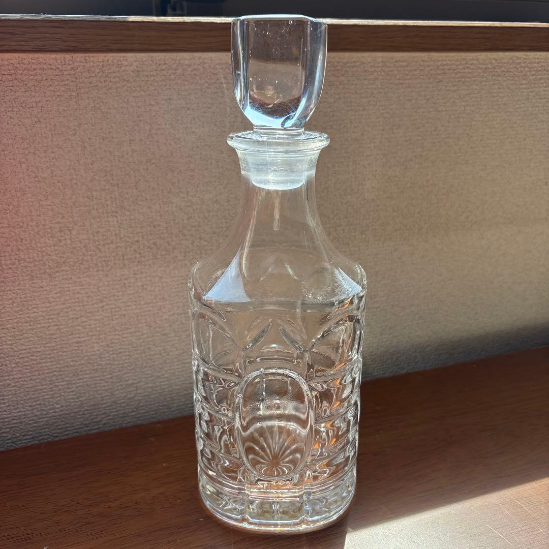 【当選品-非売品】 サントリー角ウイスキークリアガラス 空ボトル700ml