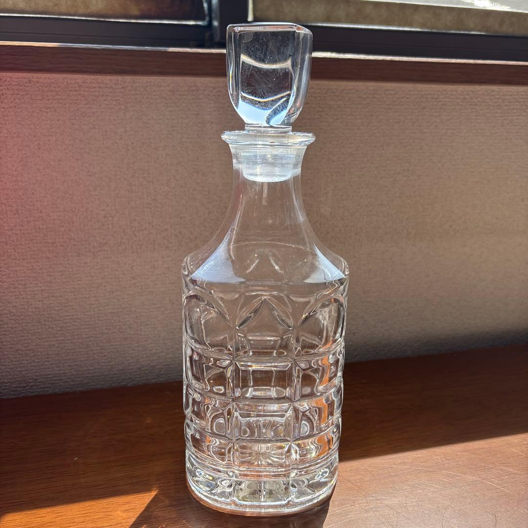 【当選品-非売品】 サントリー角ウイスキークリアガラス 空ボトル700ml