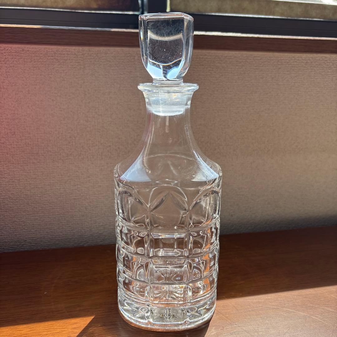 【当選品-非売品】 サントリー角ウイスキークリアガラス 空ボトル700ml