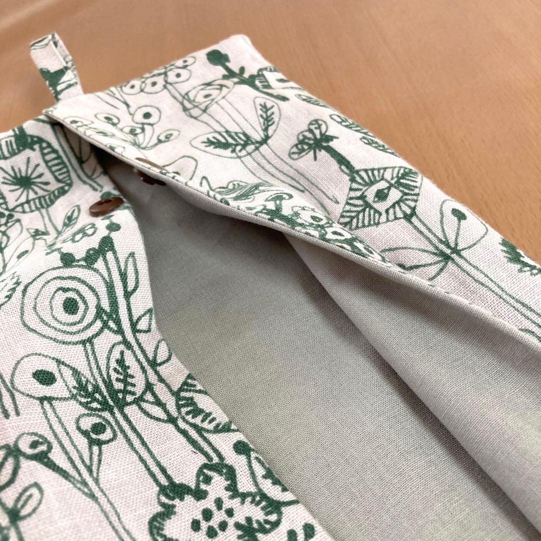 ミナペルホネン　handmade ハンドメイド　ティッシュケース