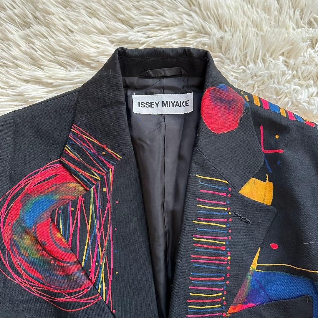 【ISSEY MIYAKE】イッセイミヤケ M コート ジャケット ロング