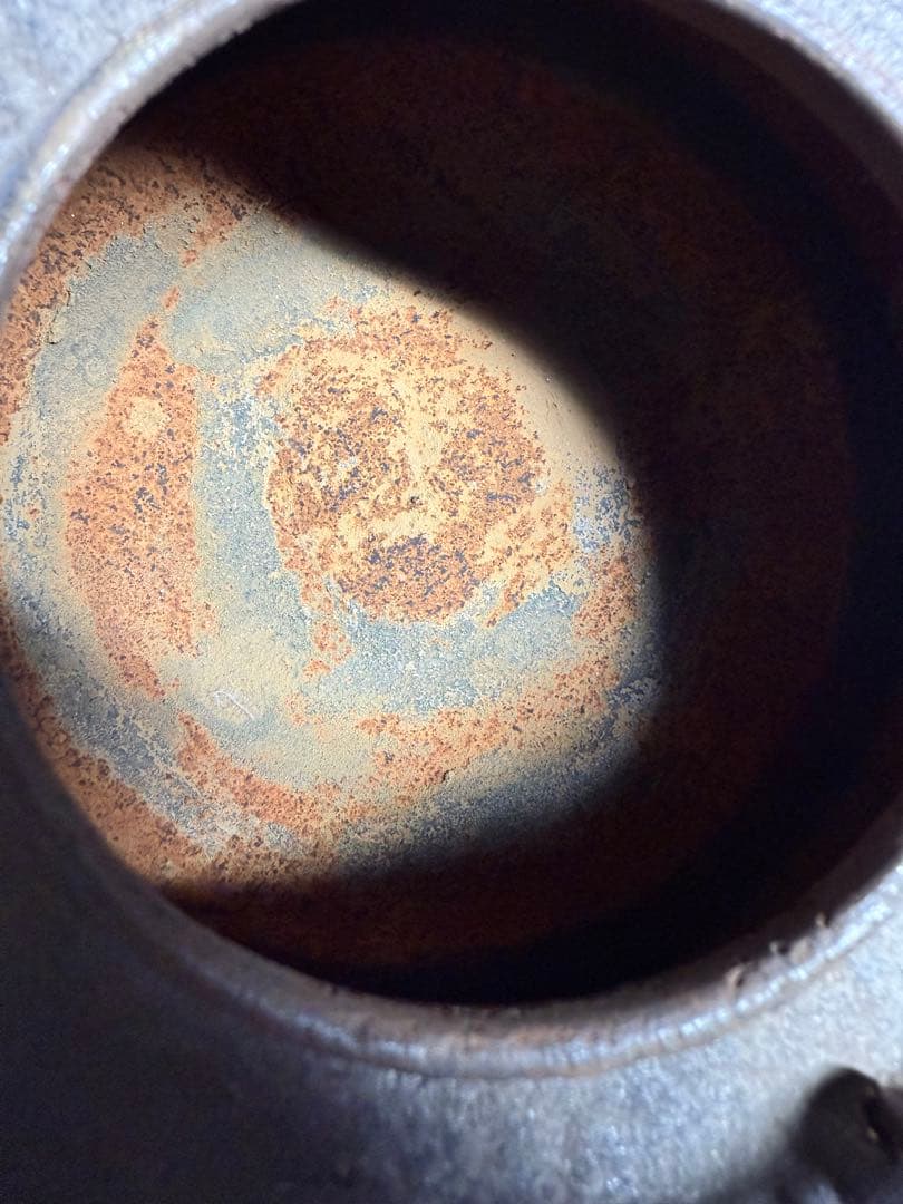 アンティーク京都鉄瓶　急須800-900ml