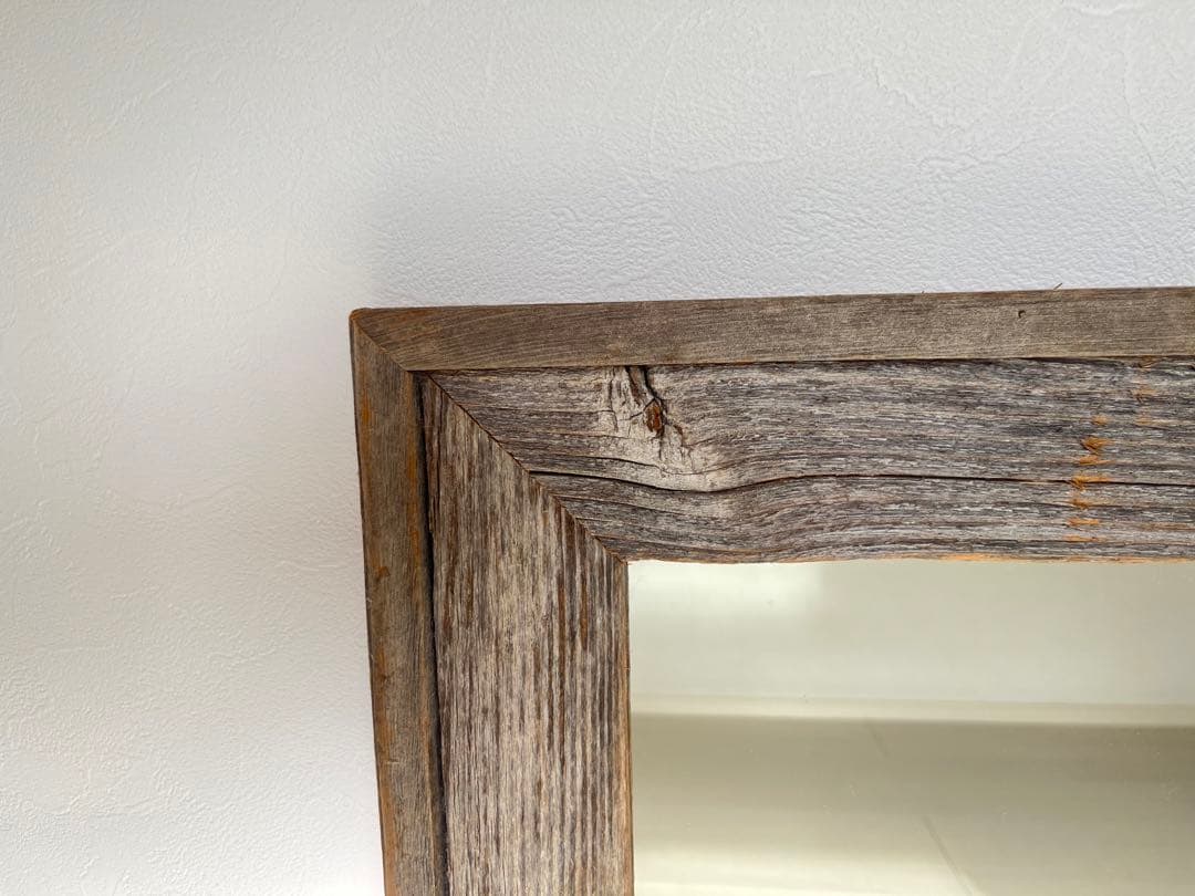 GALLUP 木製ミラー　アンティーク ギャラップ