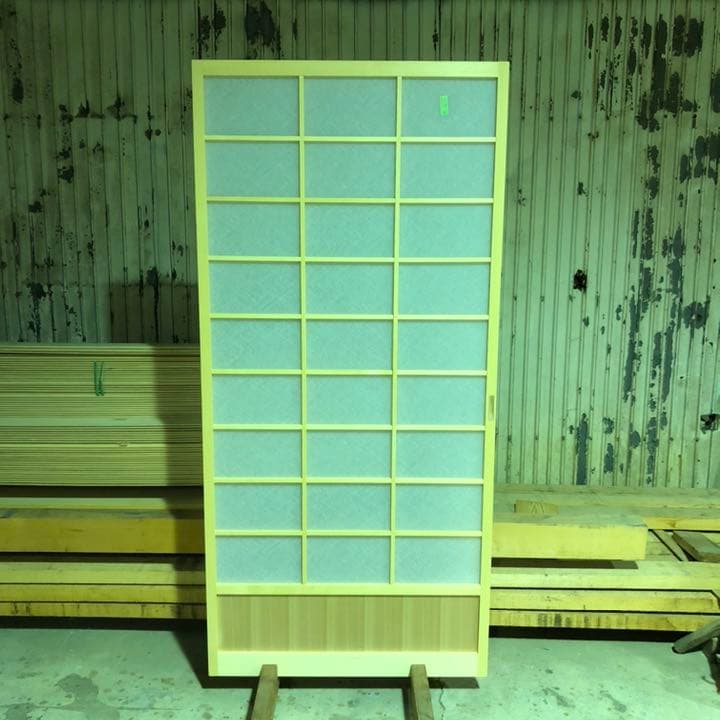 ワーロンヒバ障子1800✖️1692✖️30＝２本1組注文後制作