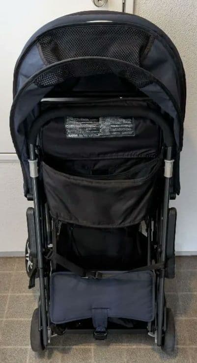 ​【新品レインカバー付】KATOJI 二人でゴー 2人乗りベビーカー ネイビー