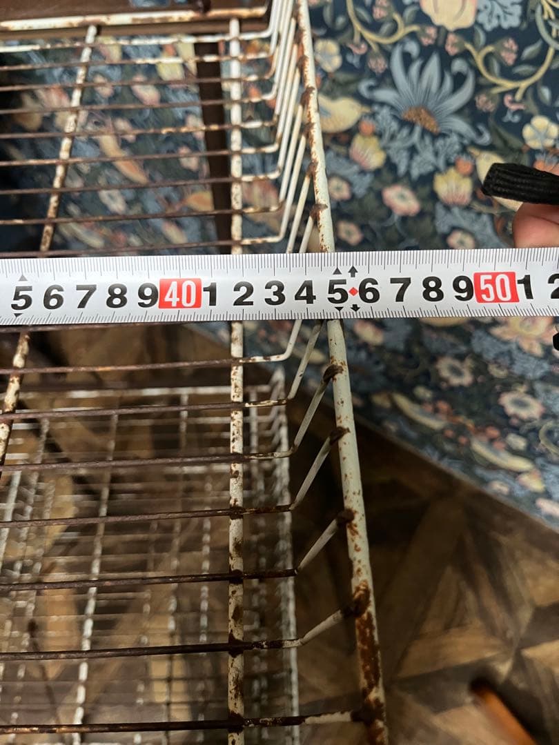 アイアン ワゴン インテリア ビンテージ 昭和レトロ 当時物 棚 ラック 什器