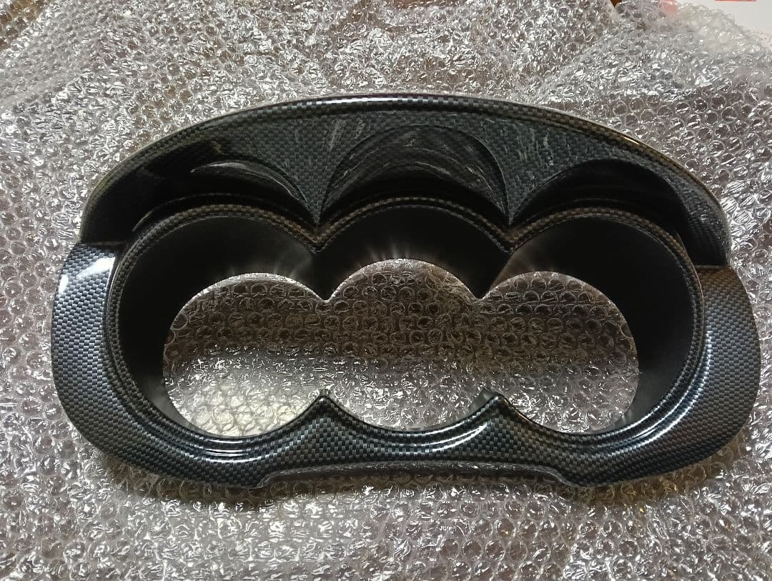 ダイハツ 880 コペン カーボン風 メーターフードパネル 美品