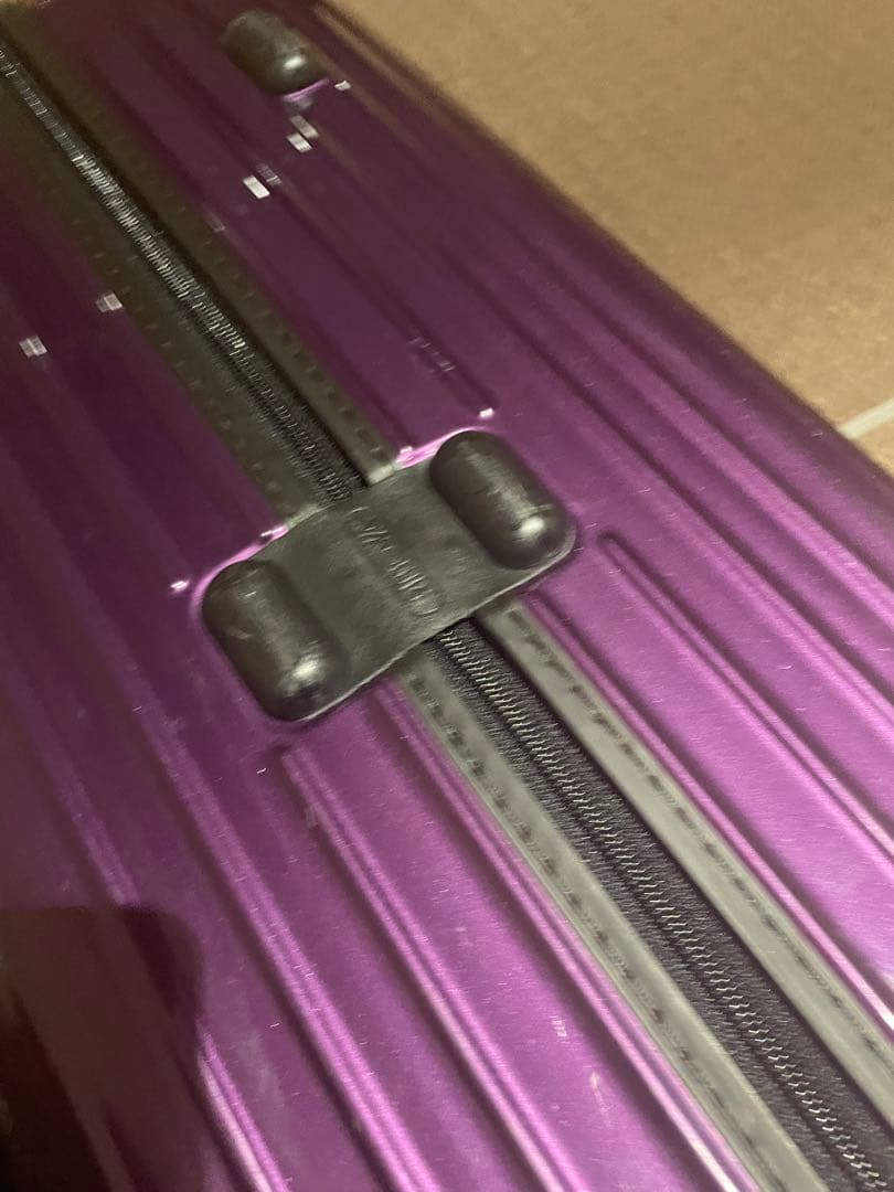 格安！RIMOWAスーツケース (サルサエアー　65L パープル)