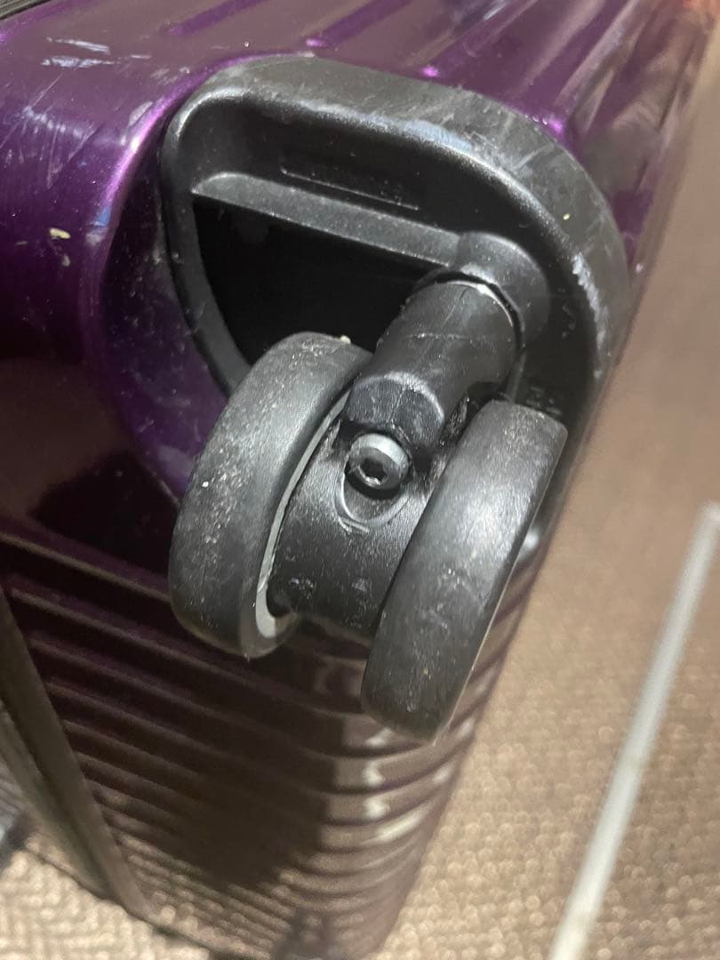 格安！RIMOWAスーツケース (サルサエアー　65L パープル)