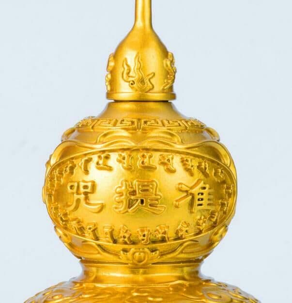 銅製品  ひょうたん塔  仏教の宝物  置物