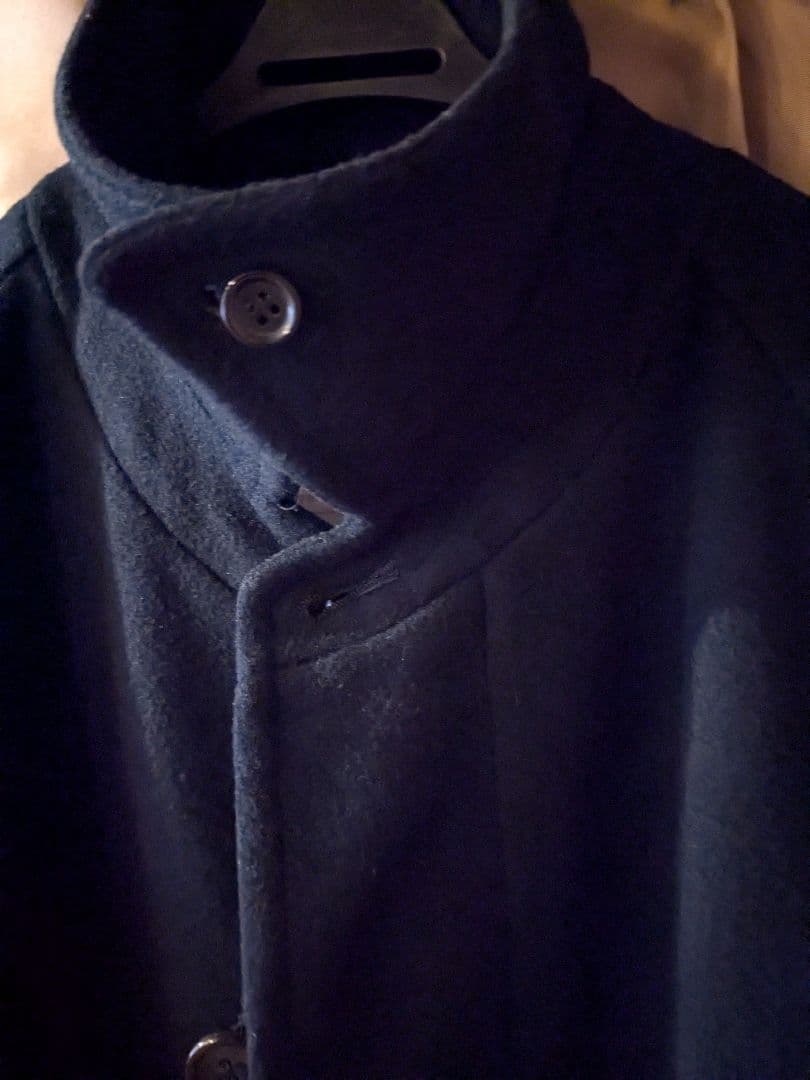 COMME des GARCONS HOMMEステンカラーウールコート80s