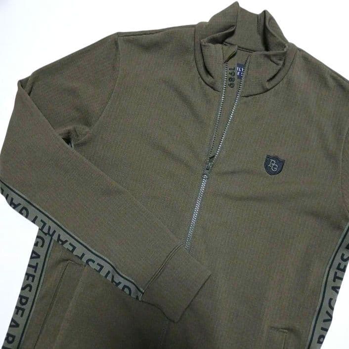 PEARLY GATES サイドロゴ ストレッチ ジャージ ジャケット 4