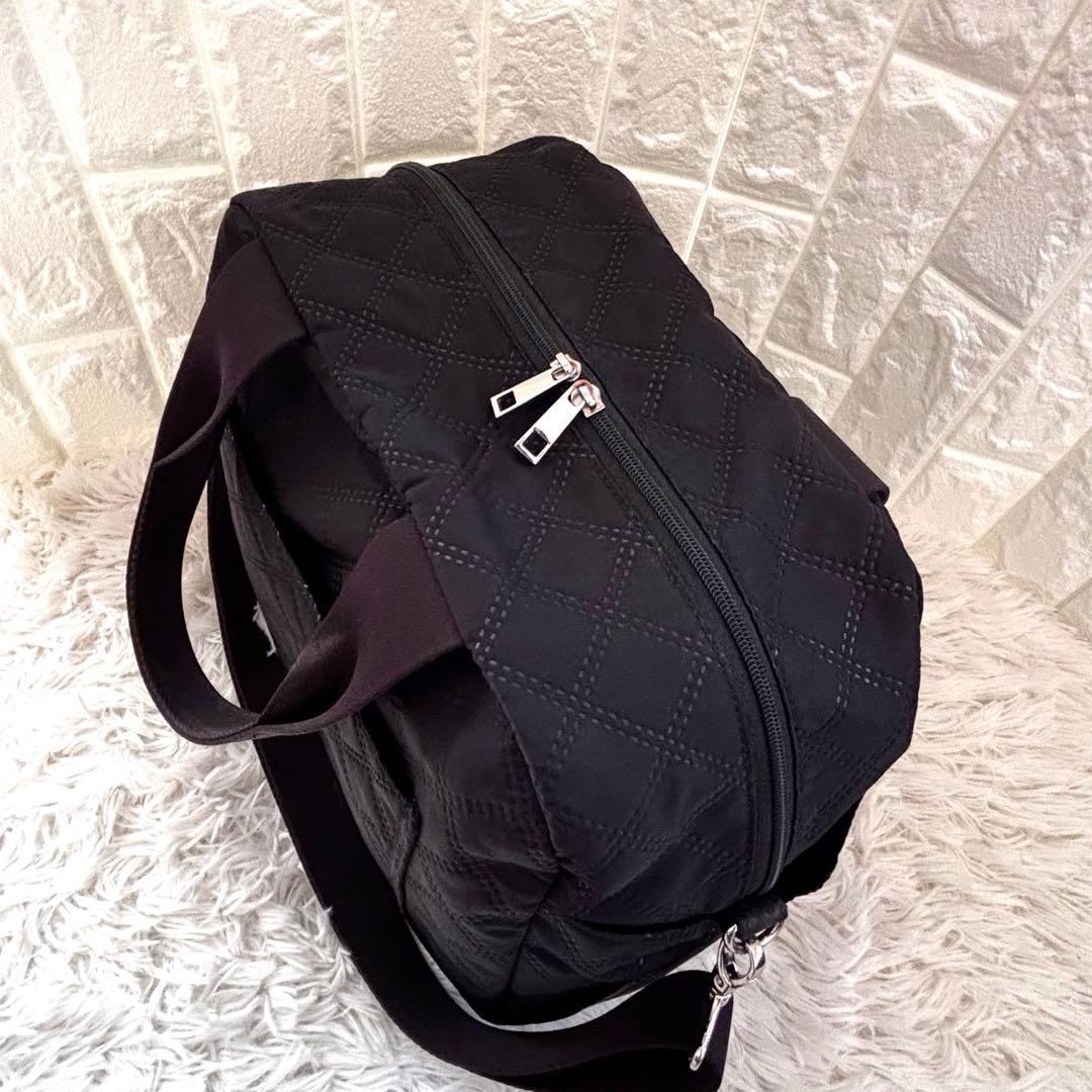 マリークワント ピンソニックキルトデイジー ライトボストン　大きいサイズ