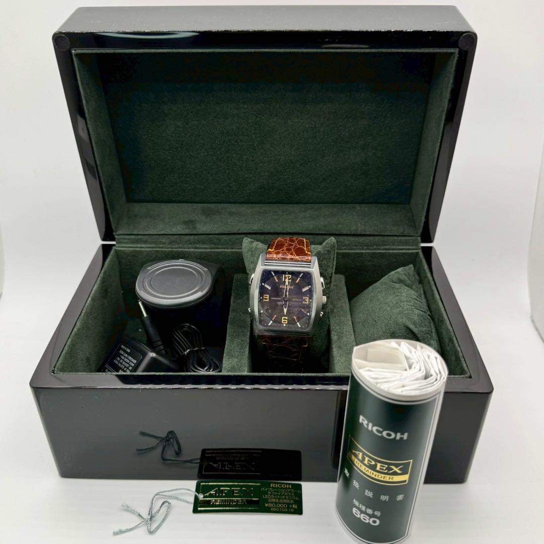 新品 RICOH ELEMEX APEX REMINDER 660103 腕時計