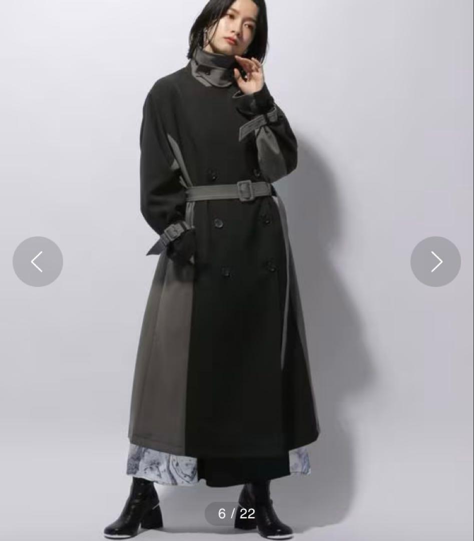 F*e様 HARE⭕️極美品　ファーベストハイショクコート　ロング　クリーニング