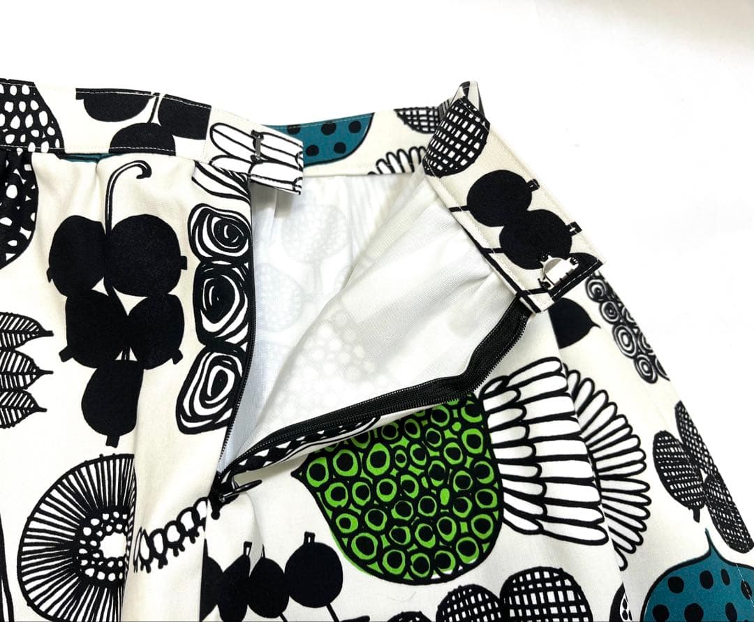 ｍ0801-2　ジュンヤワタナベ×マリメッコ　コクーンスカート 2018SS