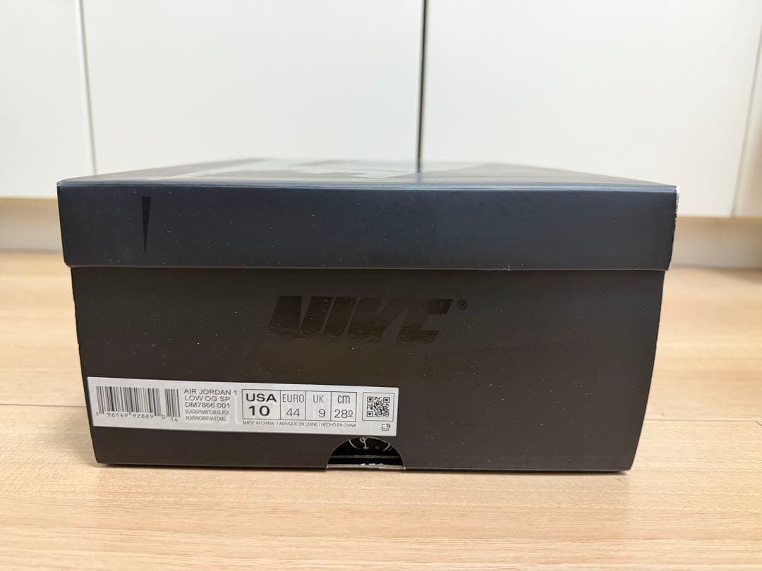 靴 JORDAN 1 LOW TRAVIS SCOTT BLACK PHANTOM